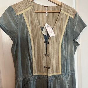 Free People Overall Jumpsuit